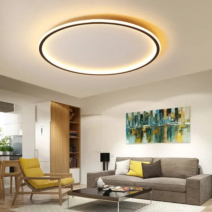 Runde skandinavische LED-Deckenleuchte | 1 Licht