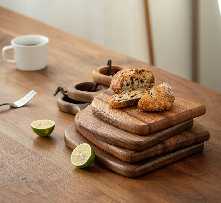 Set of 2 Walnut Wood Chopping Boards - Waldré