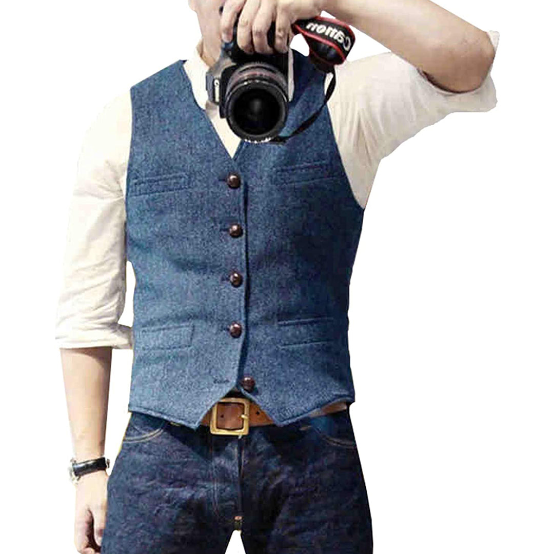 Men’s Denim Vest