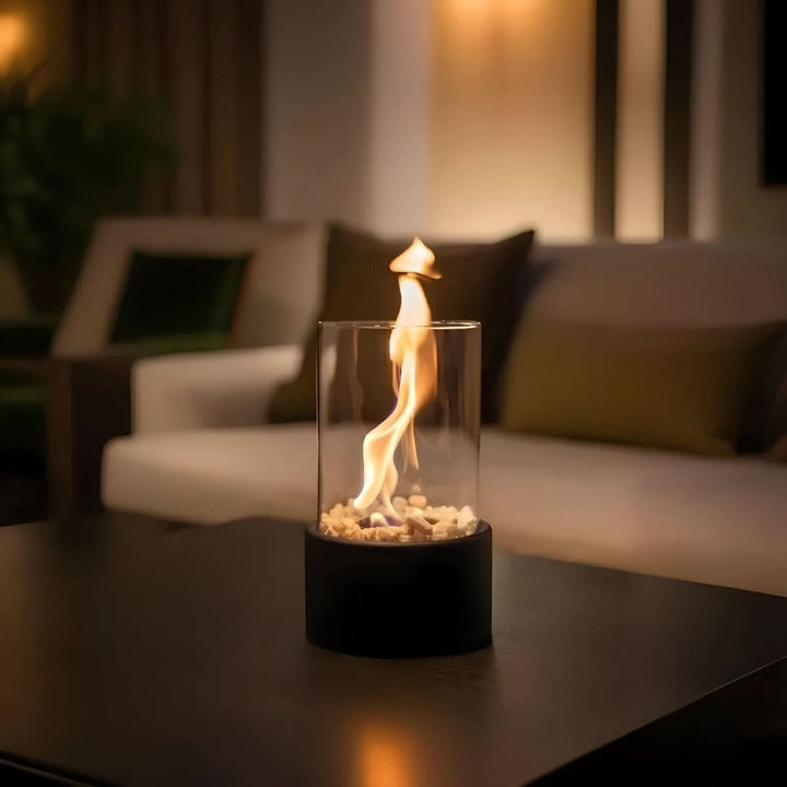 SleekFlame – Smokeless Table Fireplace for Elegant Indoor and Outdoor Use