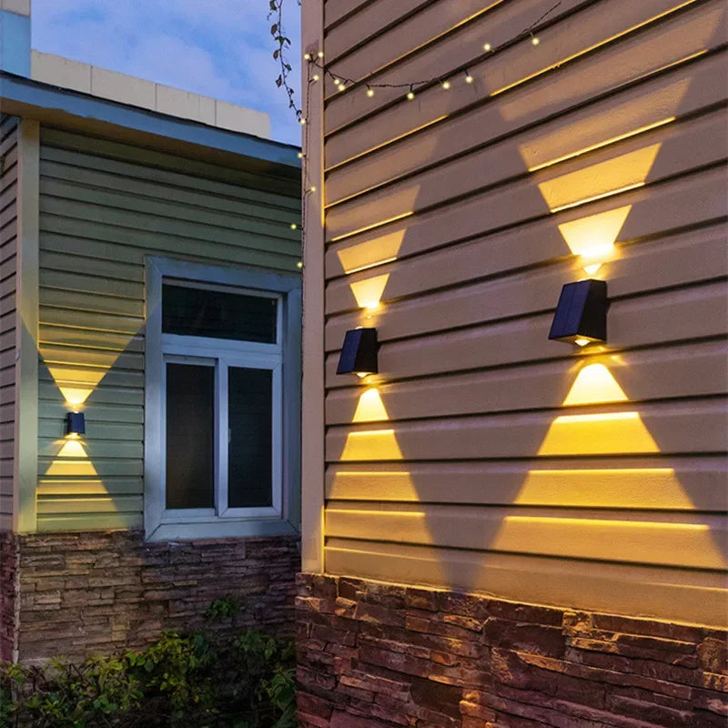 Solar Wall Light | Wireless & Automatic | IP65 Weatherproof