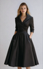 Fitted Midi Dress - Emilie