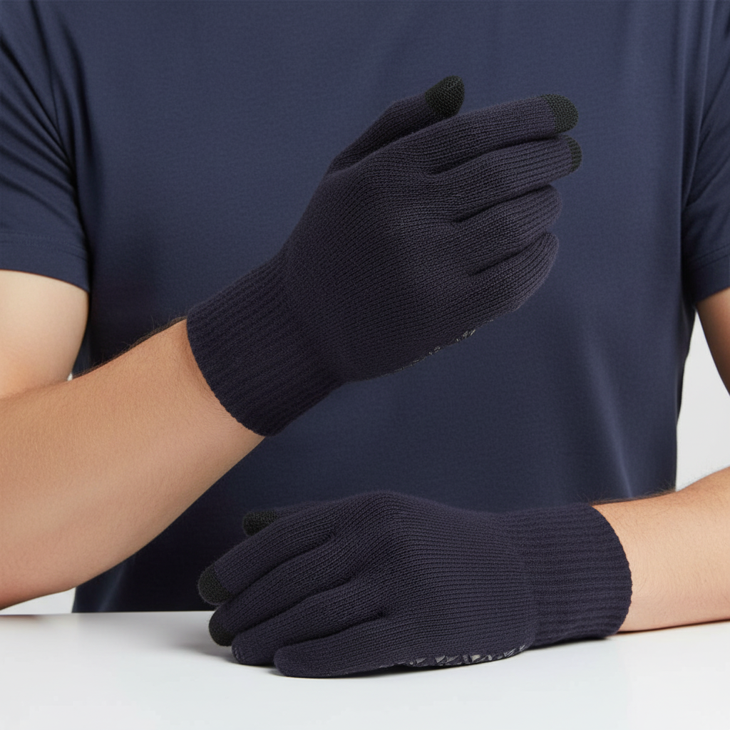 Thermal Knitted Gloves - CozyConnect