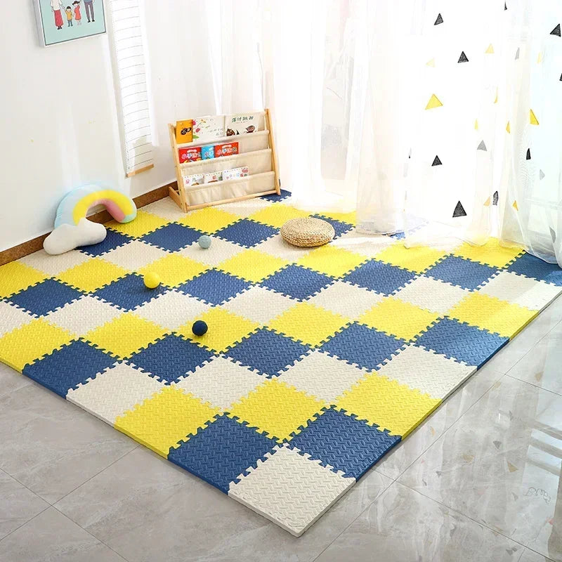 SquishyPlay | Extra-Thick Play Mat for Soft Floor Time