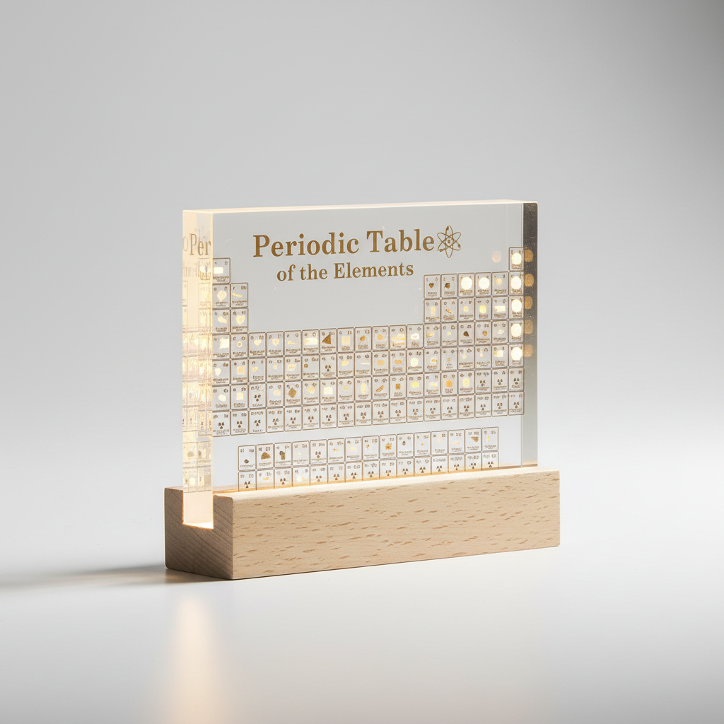Tabletop Display with Elements - Elementiqo