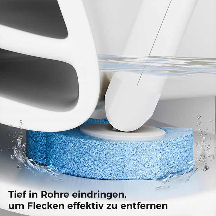 Disposable Toilet Brush | Antibacterial | Hygienic Sponge Heads | CleanClick