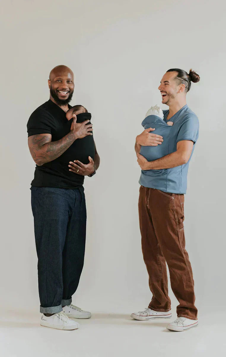 Babytrage-T-Shirt | Atmungsaktiv & ergonomisch | Für Mama & Papa | Bondtee