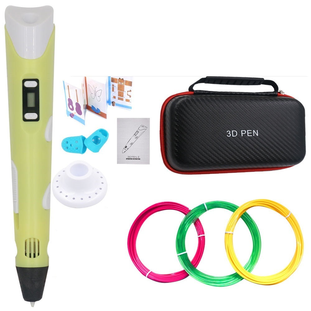 DIY 3D Printing Pen with 200M of PLA Filament, Gift for Children