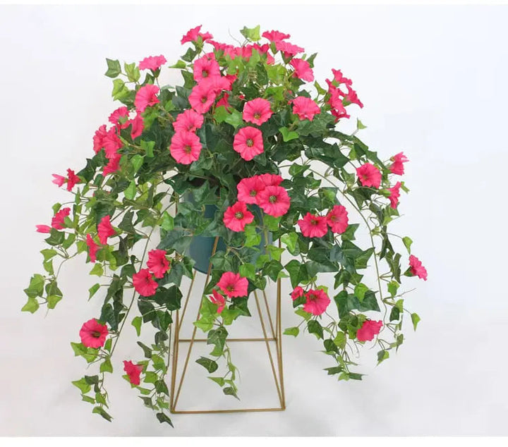 UV-Resistant Artificial Morning Glory Stem – Light-Resistant, Low-Maintenance Artificial Flowers
