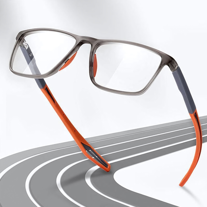 Ultra-Lightweight Multifocal Reading Glasses for Women and Men - High-Quality Polycarbonate - for Near and Far - Wall Clock