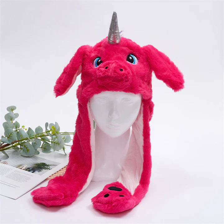 Bounce Bunny – Cute Hat with Moving Ears for Fun and Warmth