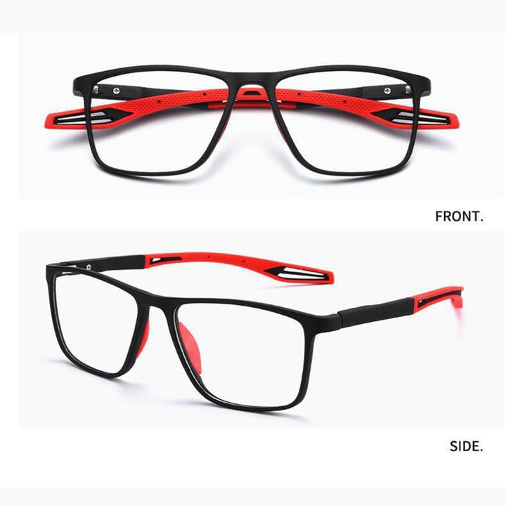 Unisex multifocal reading glasses with modern design