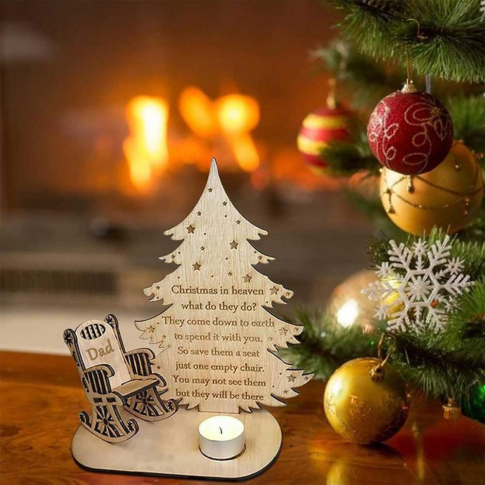 EternaGlow Memorial Candle with Chair | Elegant Candle Holder to Honour Your Loved Ones