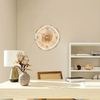 Silent Wooden Wall Clock