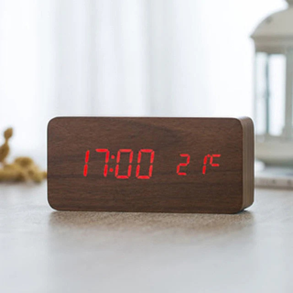 Digital LED Alarm Clock