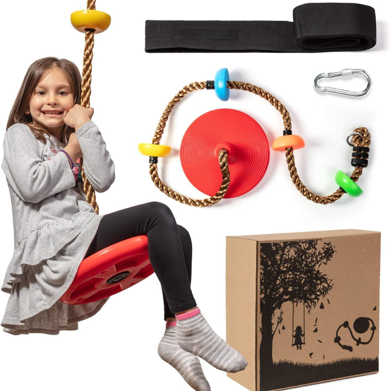 Climbing Rope and Garden Swing with Platform – JungleRope