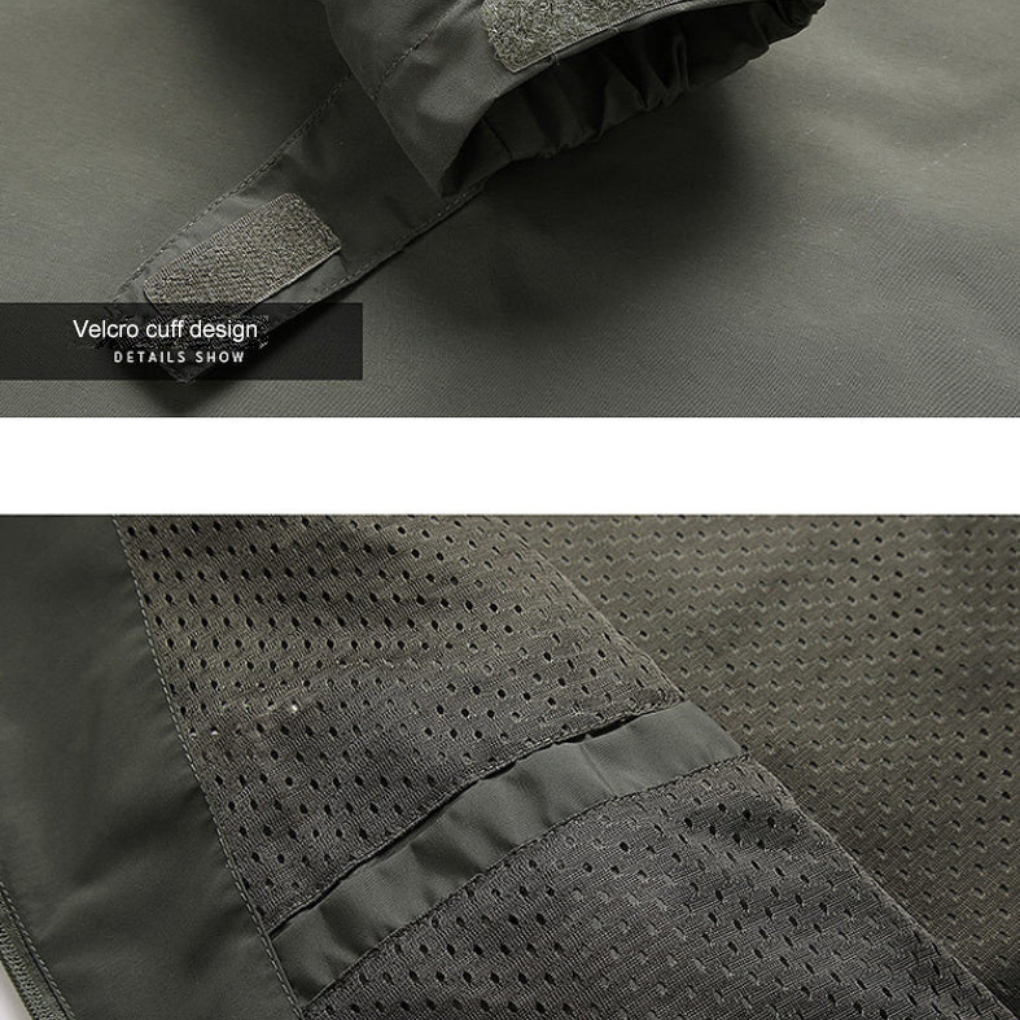 Men’s Softshell Jacket – Winter-Ready Design with Outdoor Features