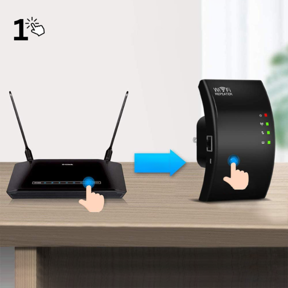 Wireless WiFi Extender - NetBlaze