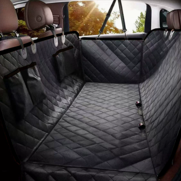 PawRide Dog Car Seat Cover | 6-in-1 Design | Waterproof and Non-Slip | For Cars, SUVs and Vans
