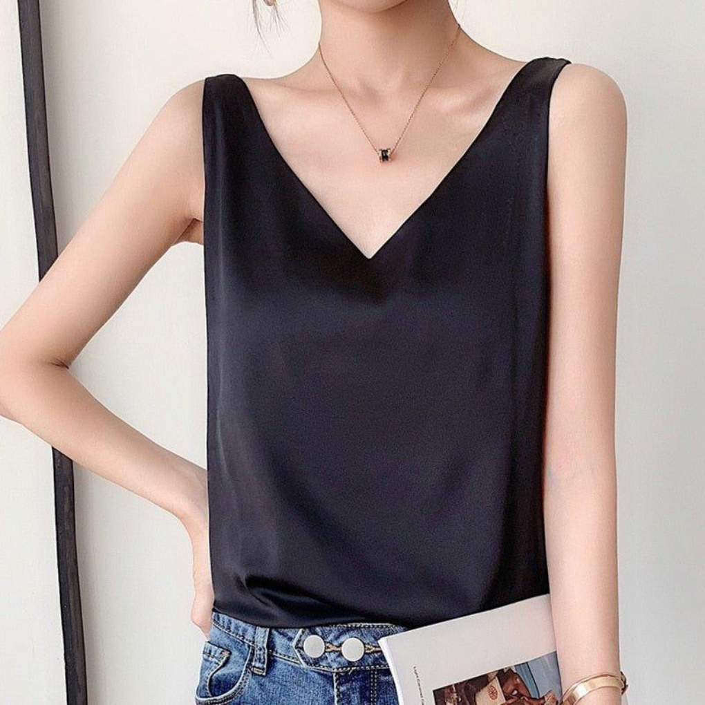 Silk Women Tank Top