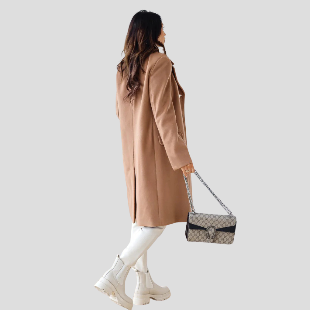Women’s Double-Breasted Coat