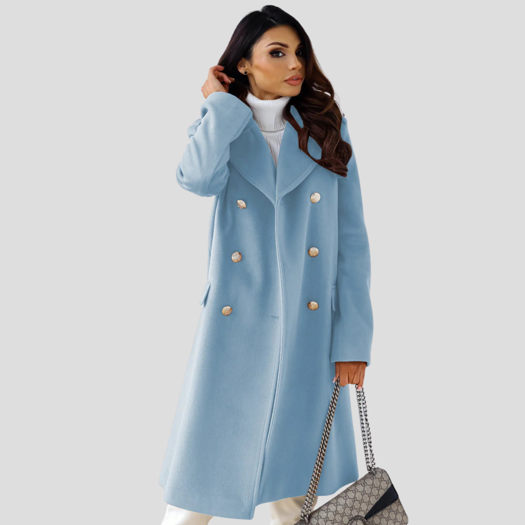 Women’s Double-Breasted Coat