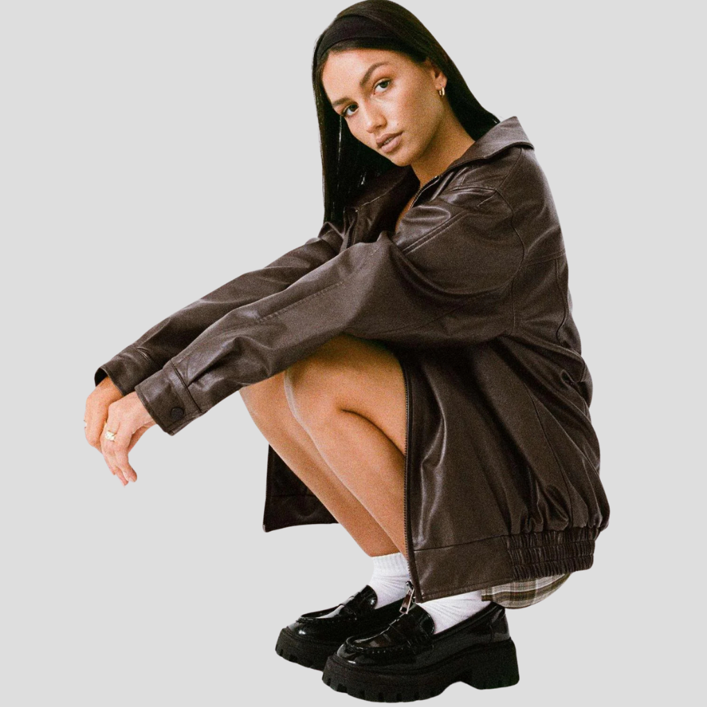Women’s Loose Jacket – Relaxed Layering with Edge