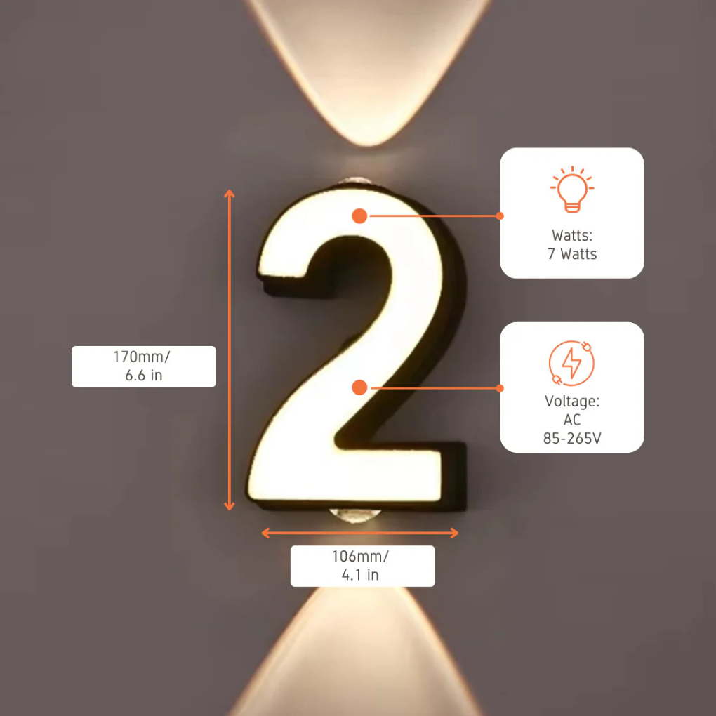 LED House Numbers