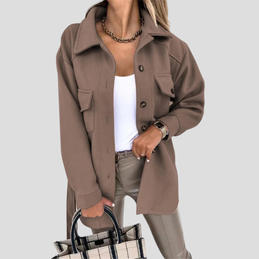 Women’s Oversized Jacket — Relaxed Layer with Versatile Fit