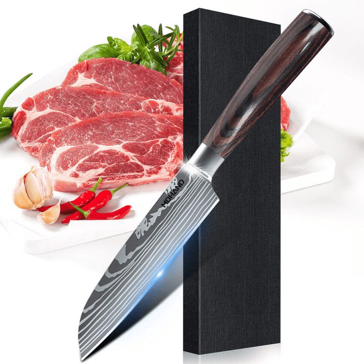 Professional-Quality Chef's Knife Set with Elegant Design