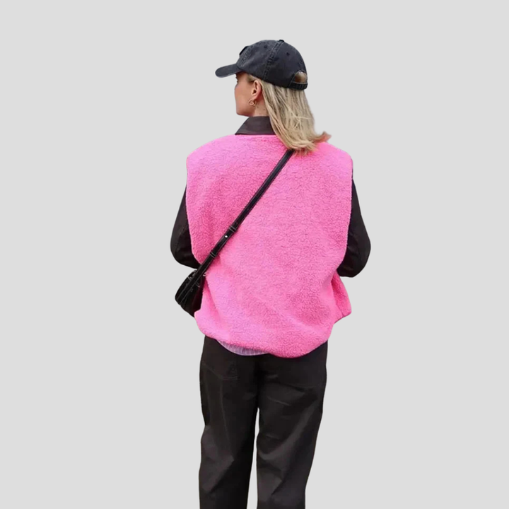 Trendy Wool Bodywarmer for Women