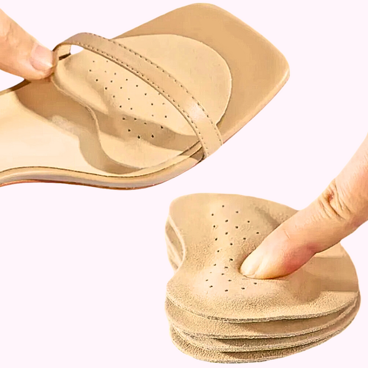 Rutschfeste Pads für Sandalen – Schmerzlinderung für Frauen