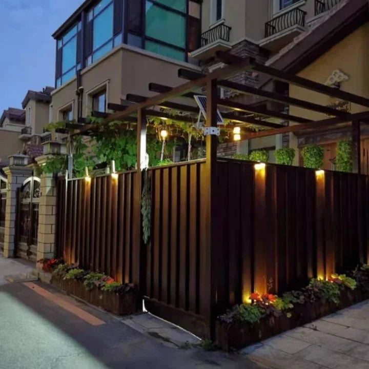 6+2 FREE | Solar Garden Light | Waterproof Outdoor LED Light | Warm Light | Safe, Atmospheric Lighting