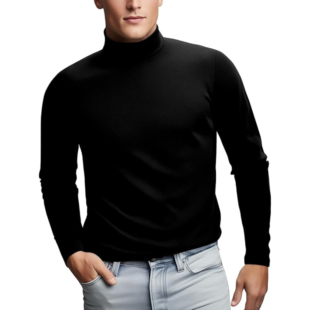 Thermal Polo Neck Jumper for Men - Paul