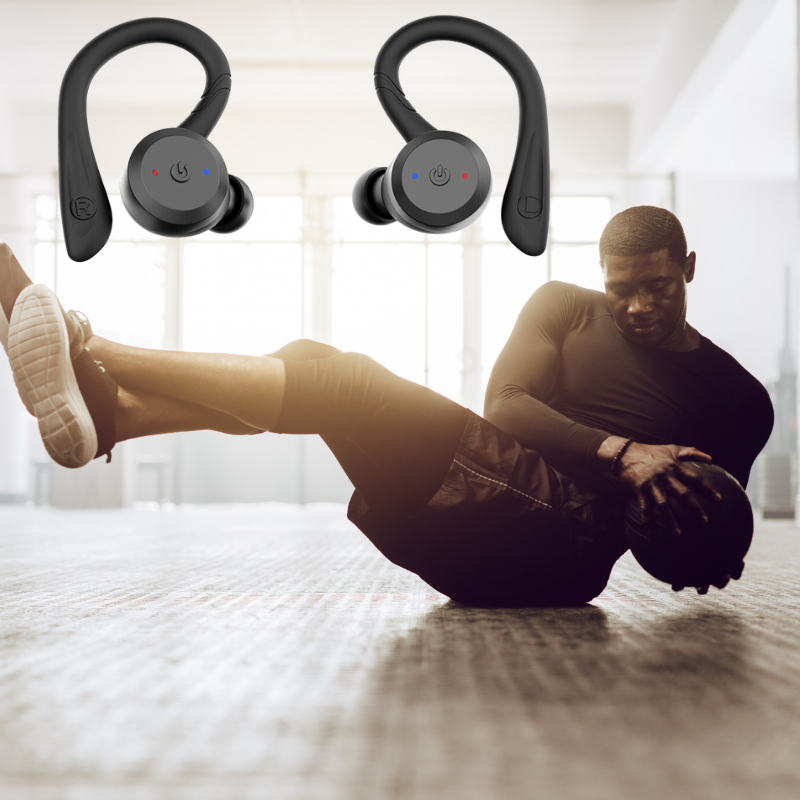Vega - Waterproof Wireless Sports Headphones with 20 Hours of Battery Life