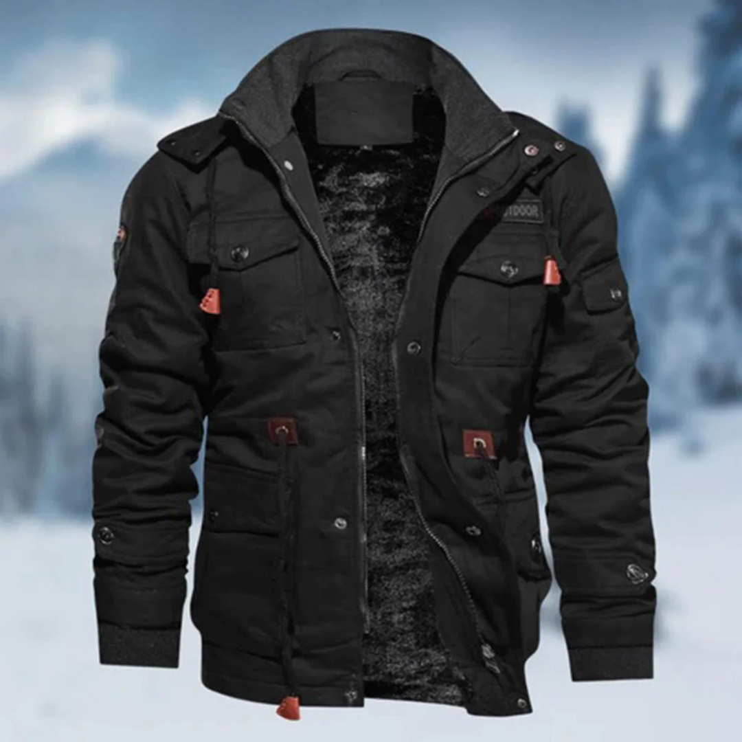 Classic Outdoor Winter Jacket Style