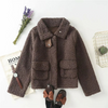 Modern Cut Jacket with Pockets for Women