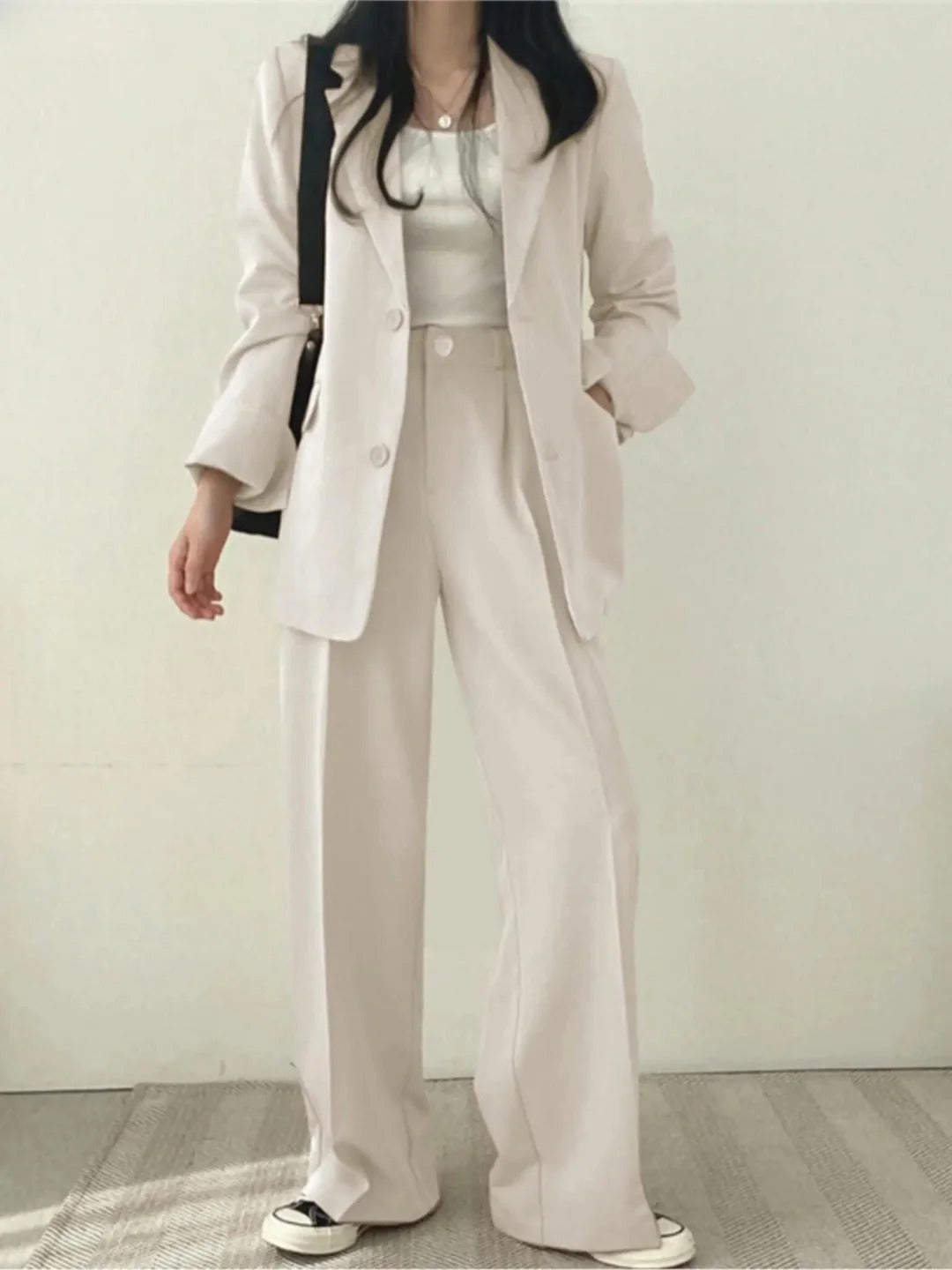 Luna Women's Trouser Suit – Elegance, Comfort, and Versatility