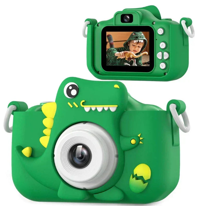 Kids' Camera with HD Function and Dinosaur Design for First Photography Adventures