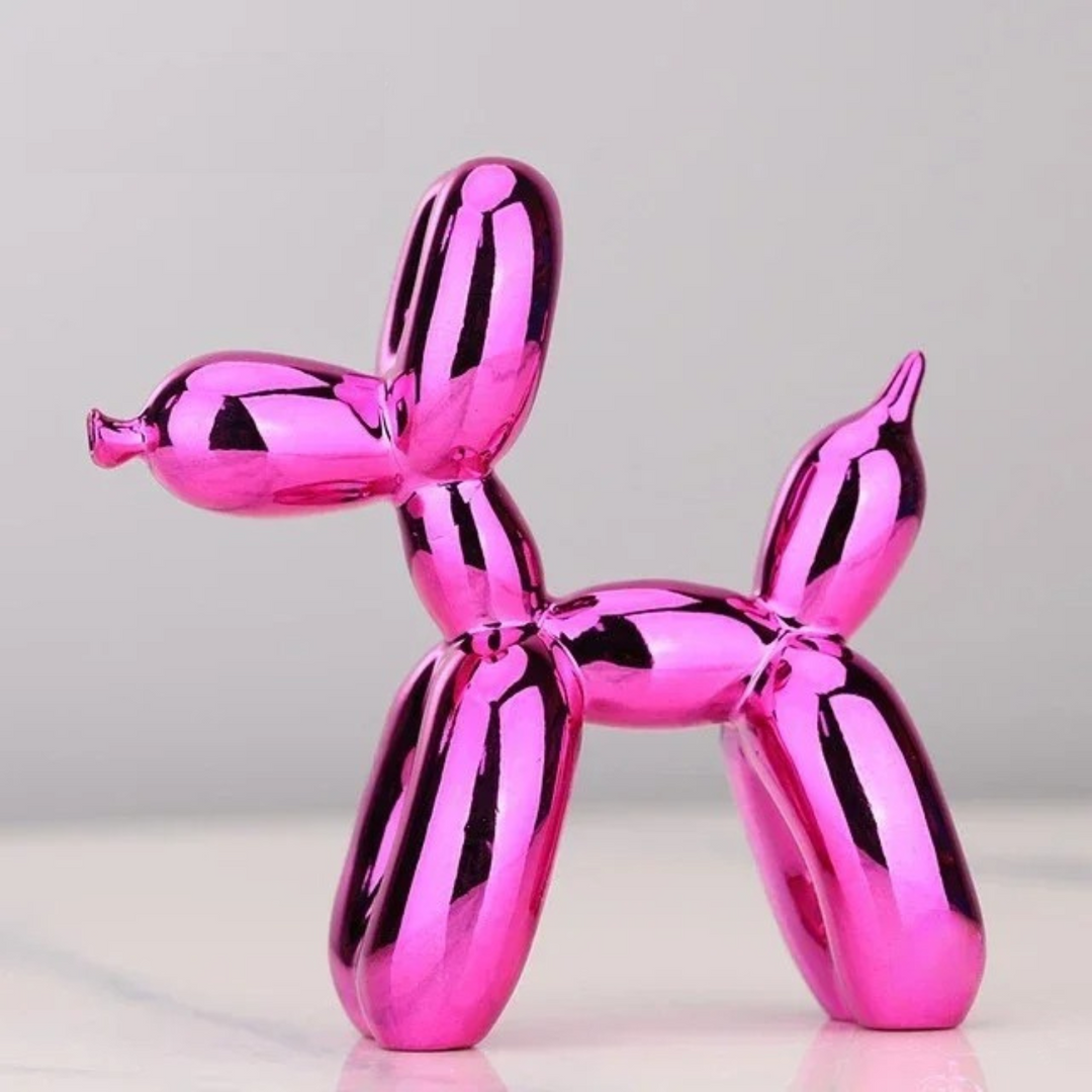 Balloon Dog Sculpture | Banksy Modern Art Decor