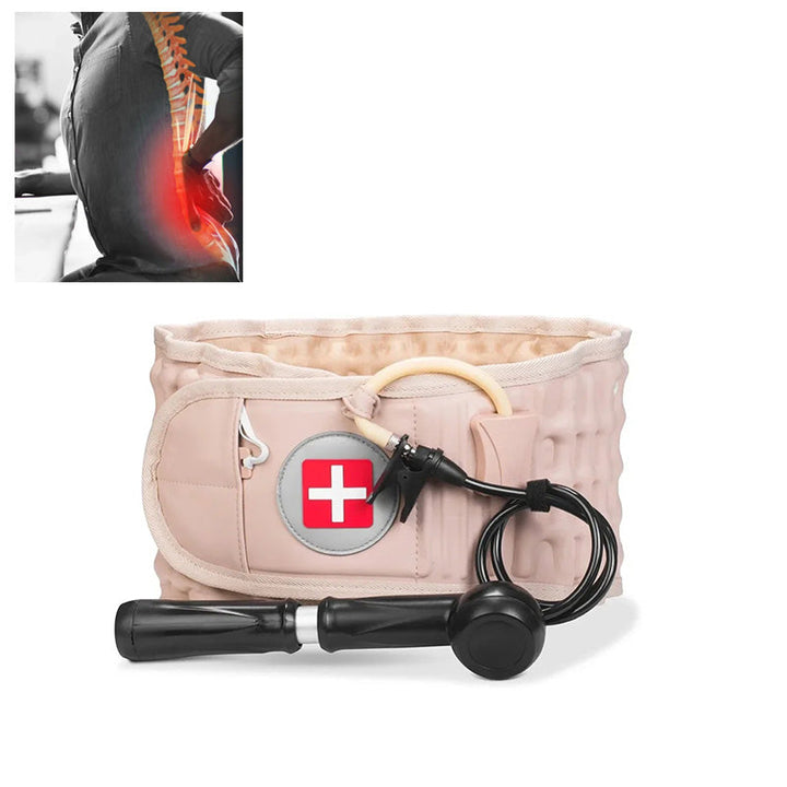 Inflatable Lumbar Belt – Relieves Back Pain and Disc Pressure