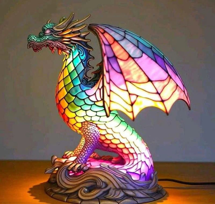 VitraFauna Kunstlampe – Künstlerische Tischlampe mit Tiermotiv für Elegante Akzente