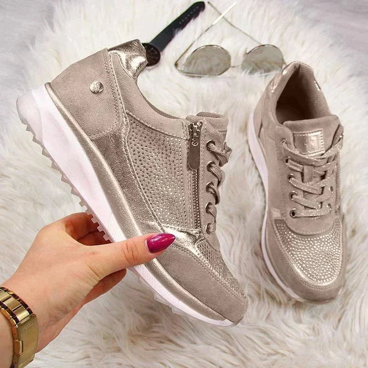 Women's comfort shoes with arch support and non-slip sole for everyday wear
