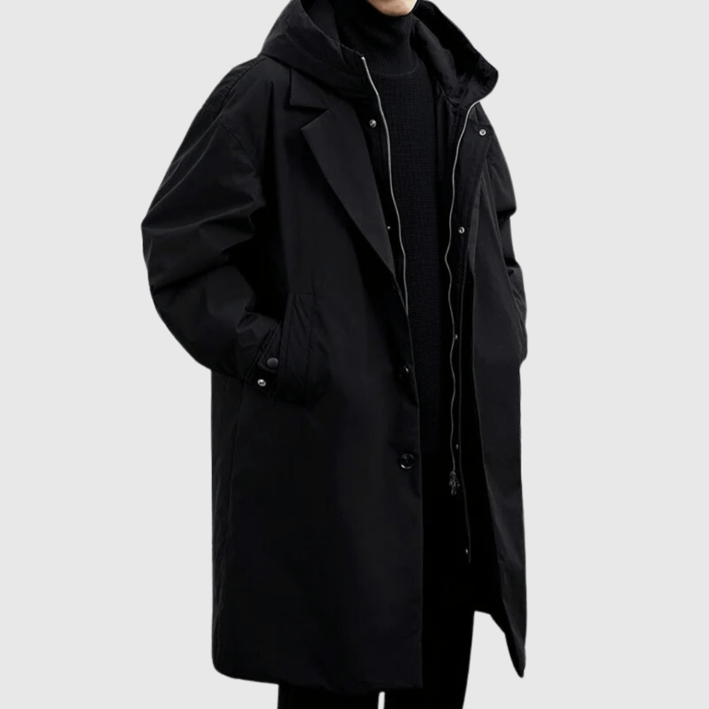 Water-resistant Men’s Raincoat for All Weather