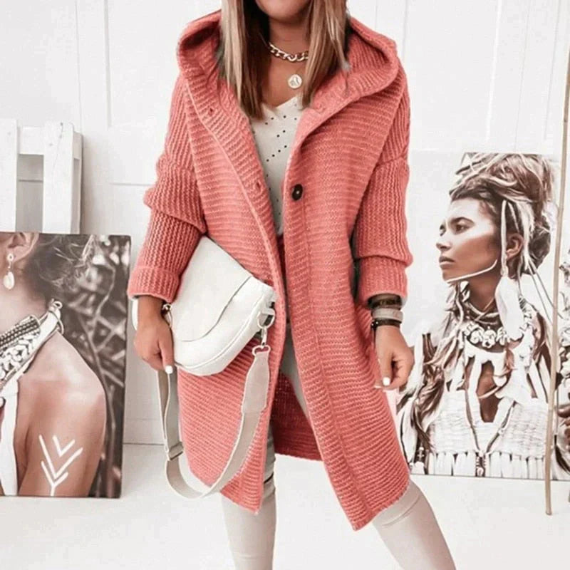 Knitted Cardigan Cozy Elegance for Cooler Days
