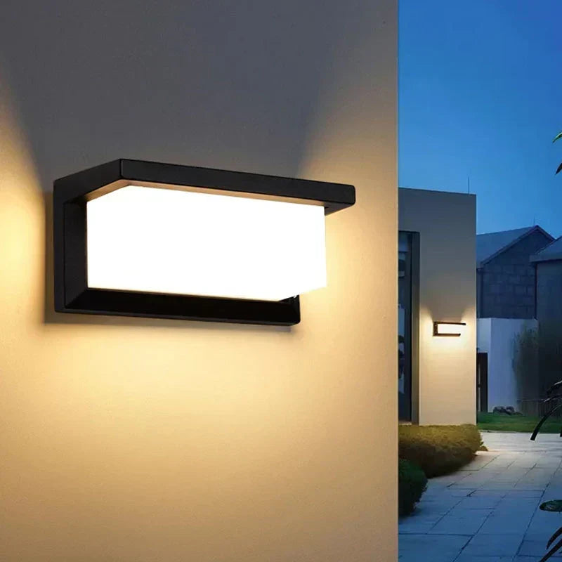Wall Light | Automatic Motion Sensor | Weatherproof for Entrances and Patios