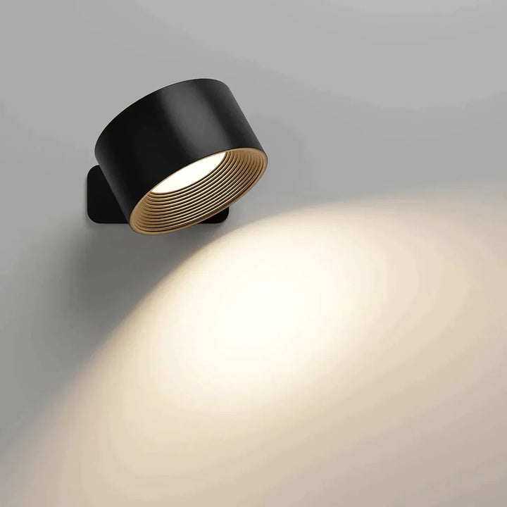 Cordless LED Wall Light with 360° Rotation, Touch Dimming, 3 Light Colours and USB-C Battery
