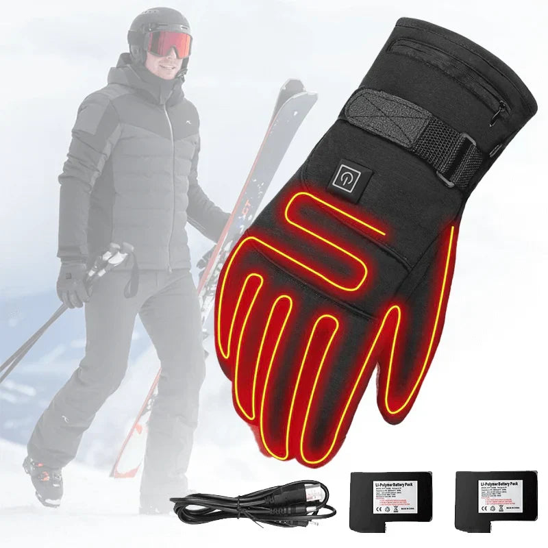 Waterproof Electrically Heated Gloves - HeatGuard