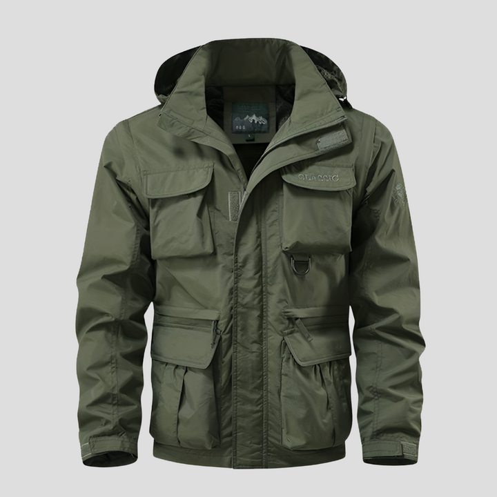 Men’s Water-resistant Military Style Coat
