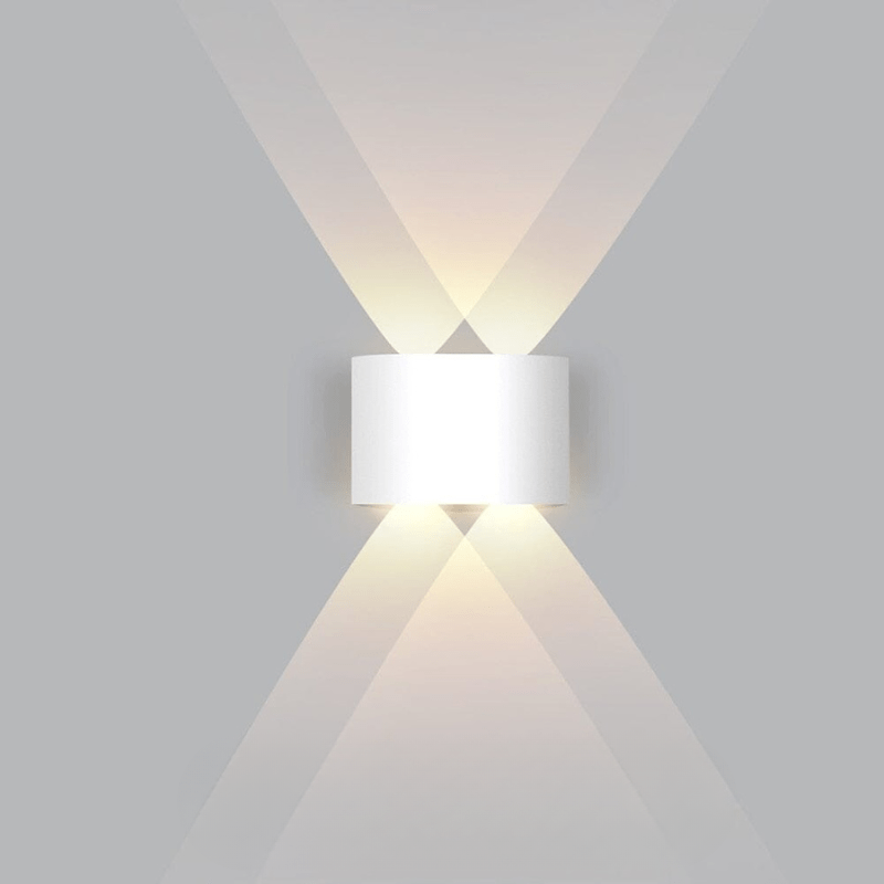 Waterproof LED Outdoor Wall Light – Slim Aluminium, Energy-Saving